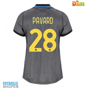 Billiga Inter Milan Benjamin Pavard #28 Tredjeställ Dam 2026-27 Kortärmad